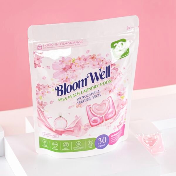 Detergente Para Ropa En Cápsulas - Bloomwell 3 En 1 - 30 Un