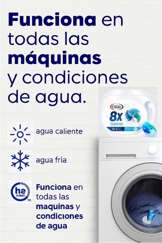 Detergente Para Ropa En Cápsulas - Bloomwell 4 En 1 - 32 Un