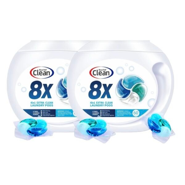 Detergente Para Ropa En Cápsulas - Bloomwell 4 En 1 - 120 Un