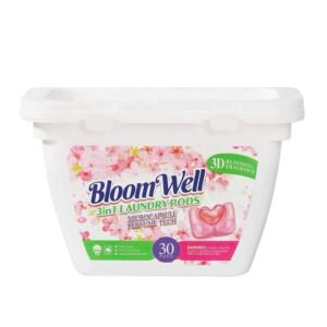 Detergente Para Ropa En Cápsulas - Bloomwell 3 En 1 - 30 Un