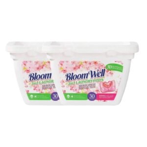 Detergente Para Ropa En Cápsulas - Bloomwell 3 En 1 - 60 Un