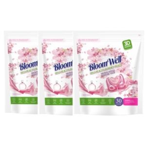 Detergente Para Ropa En Cápsulas - Bloomwell 3 En 1 - 90 Un